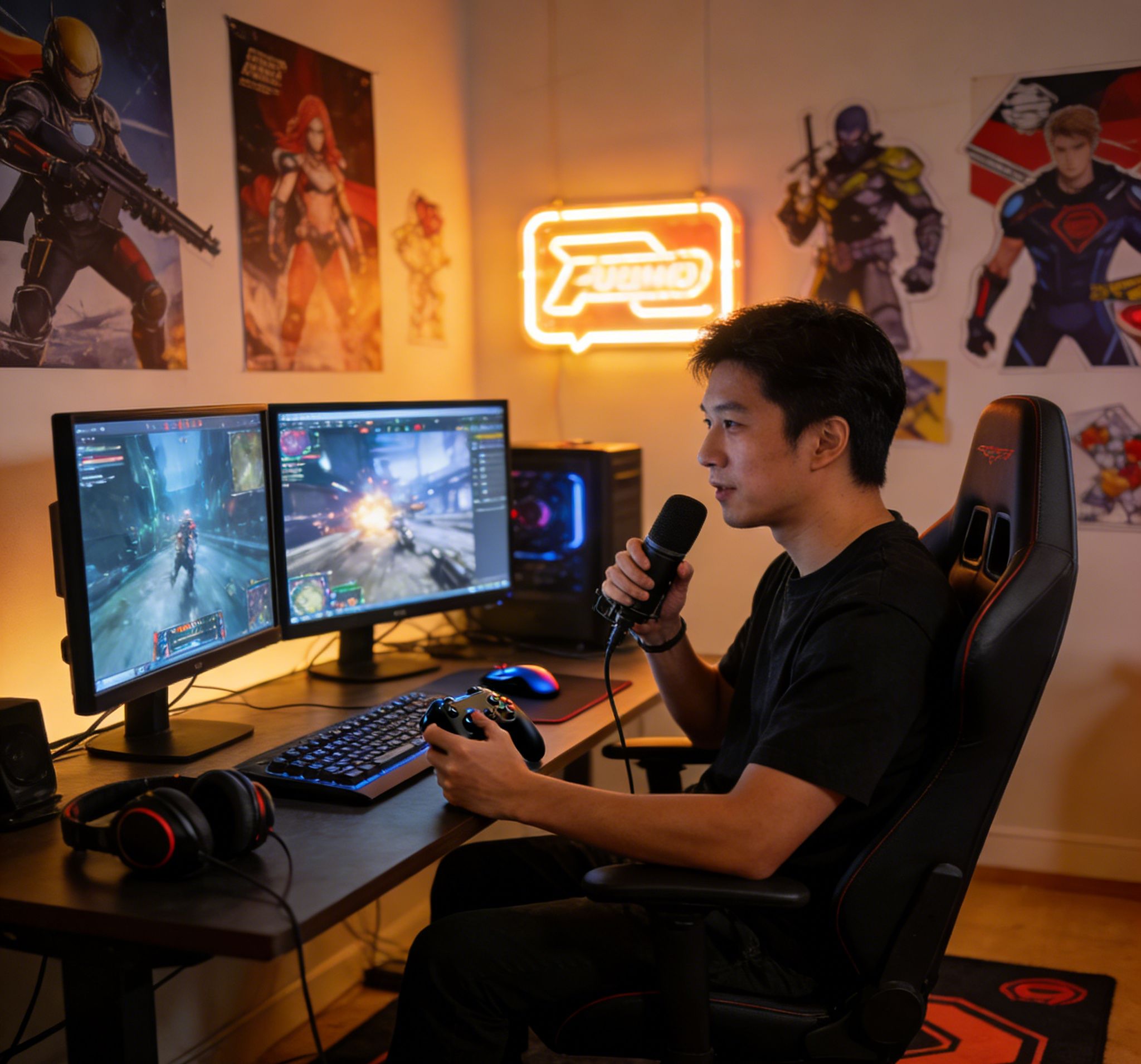 OBS Studio游戏直播场景-高帧率低延迟推流展示